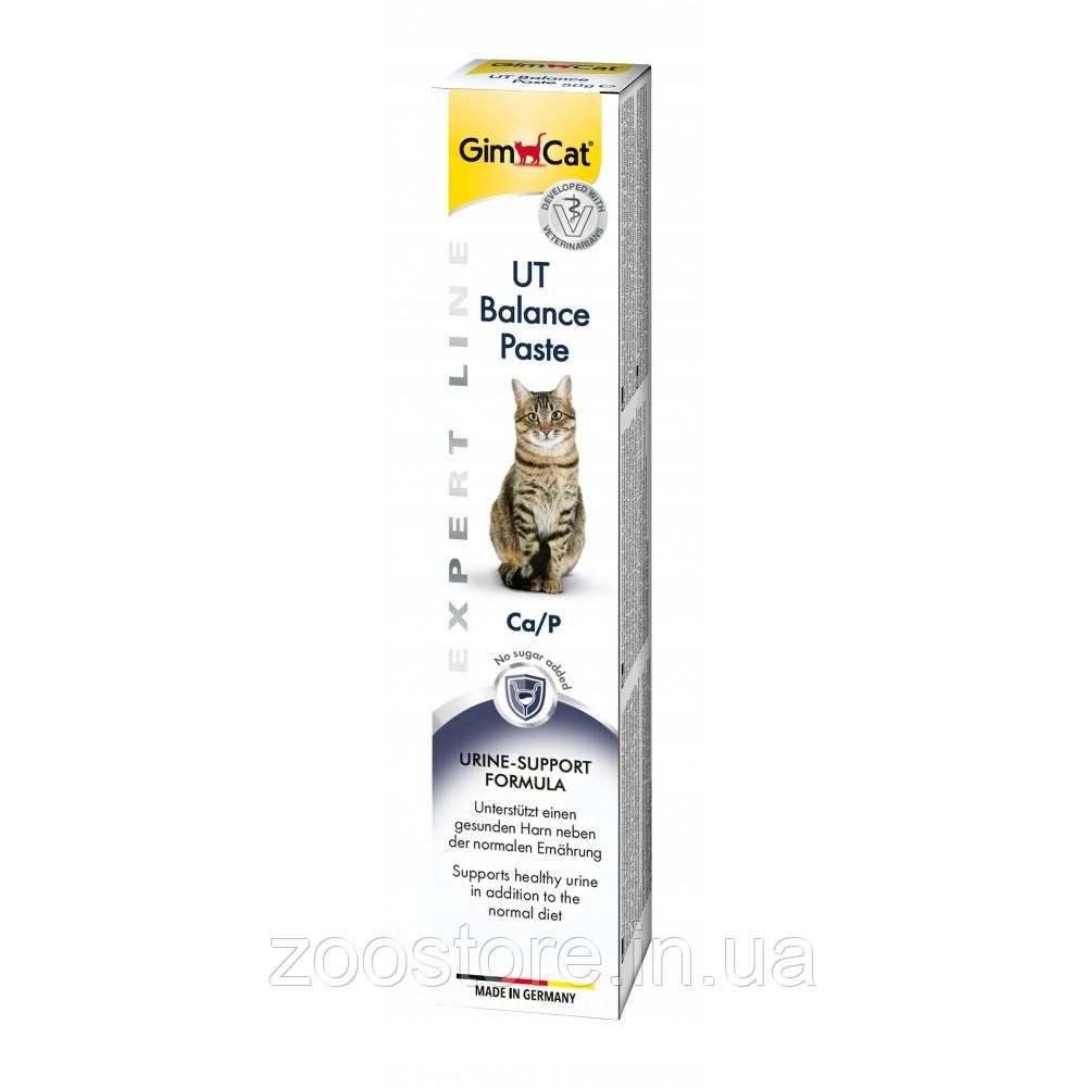 Ласощі Вітамінна паста GimCat Expert Line UT Balance для котів, 50 г