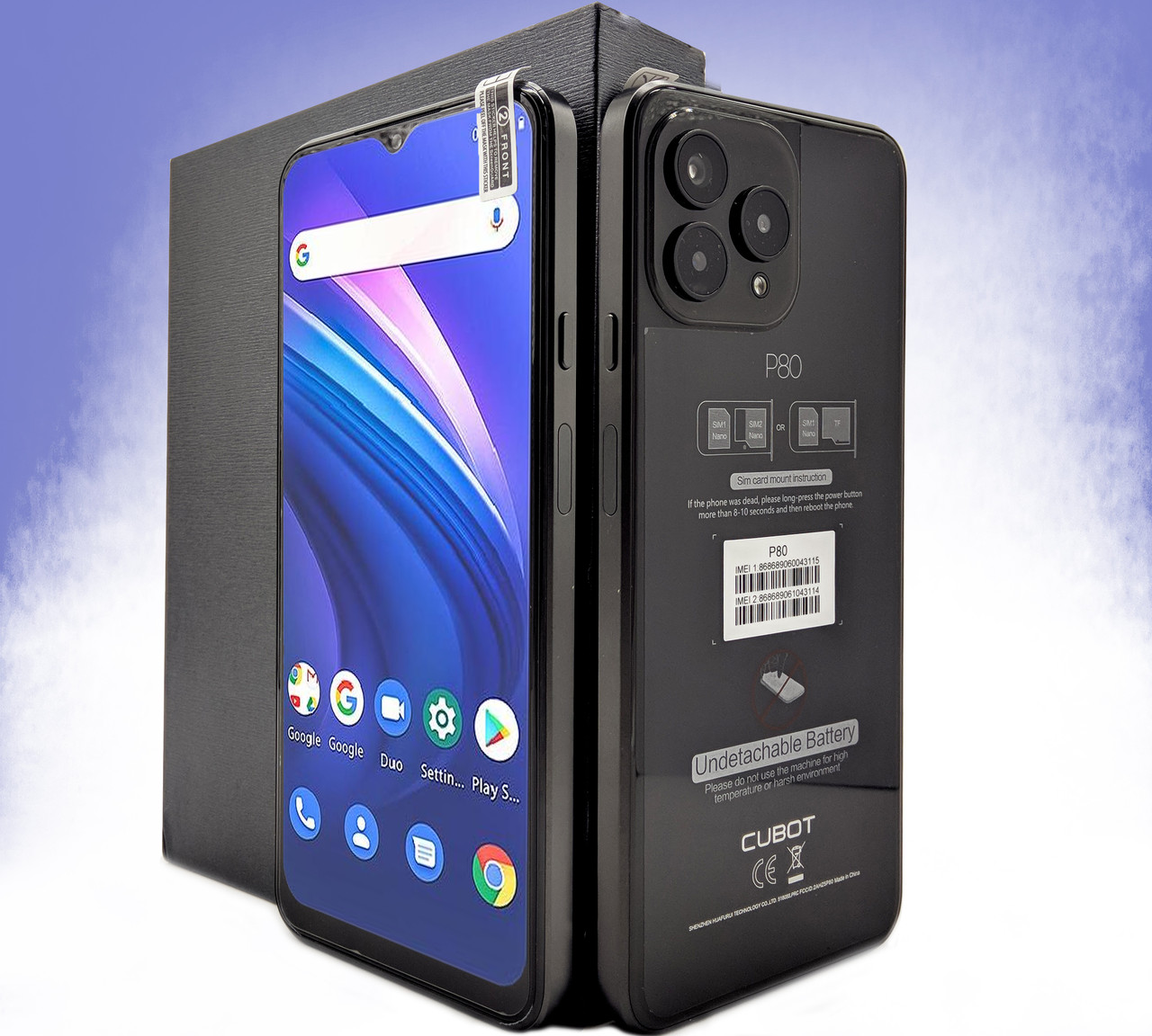 Cubot P80 6.58" | 8/256Gb | 48 Мп | 5200 мАч | Android 13 | NFC, фото 1