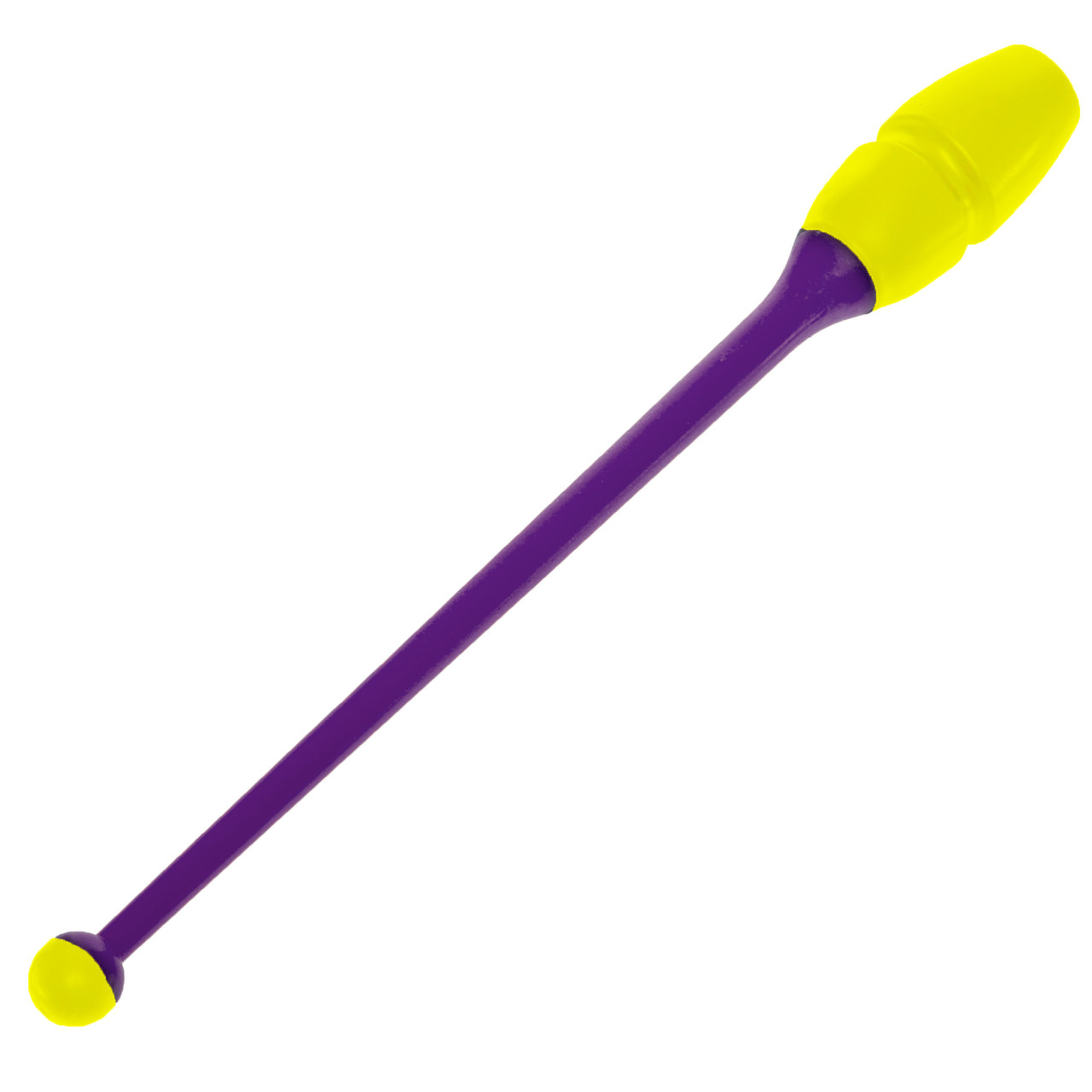 Булава для художньої гімнастики SP-Sport 6176 довжина 35 см Purple-Yellow, фото 1