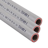 Труба Sabi PPR Fiber PIPE ф25*4.2mm PN 25 со стекловолокном Baumar - Всегда Вовремя