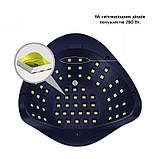 УФ ЛЕД-лампа SUN X11 MAX для манікюру/ нігтів/гель лаку настільна 280W 66 LEDS білий чорний (GS-107416), фото 8