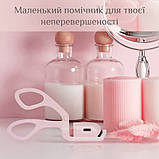 Керлер/щипці для завивання вій електричні з підігрівом на акумуляторі SQ-X001 рожевий (GS-106747), фото 9