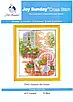 Набір для вишивання за нанесеною на канву схемою "Outside the house". AIDA 14CT printed 33*40 см, фото 3