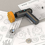 Полірувальна машинка для авто на акумуляторі 4000 mAh LIYANG-02 сірий (GS-106009), фото 9