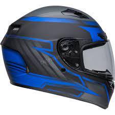 Мотоциклетний шолом мотошолом Bell Qualifier DLX MIPS Raiser Matte Black/Blue/Gray L (59-60cm)
