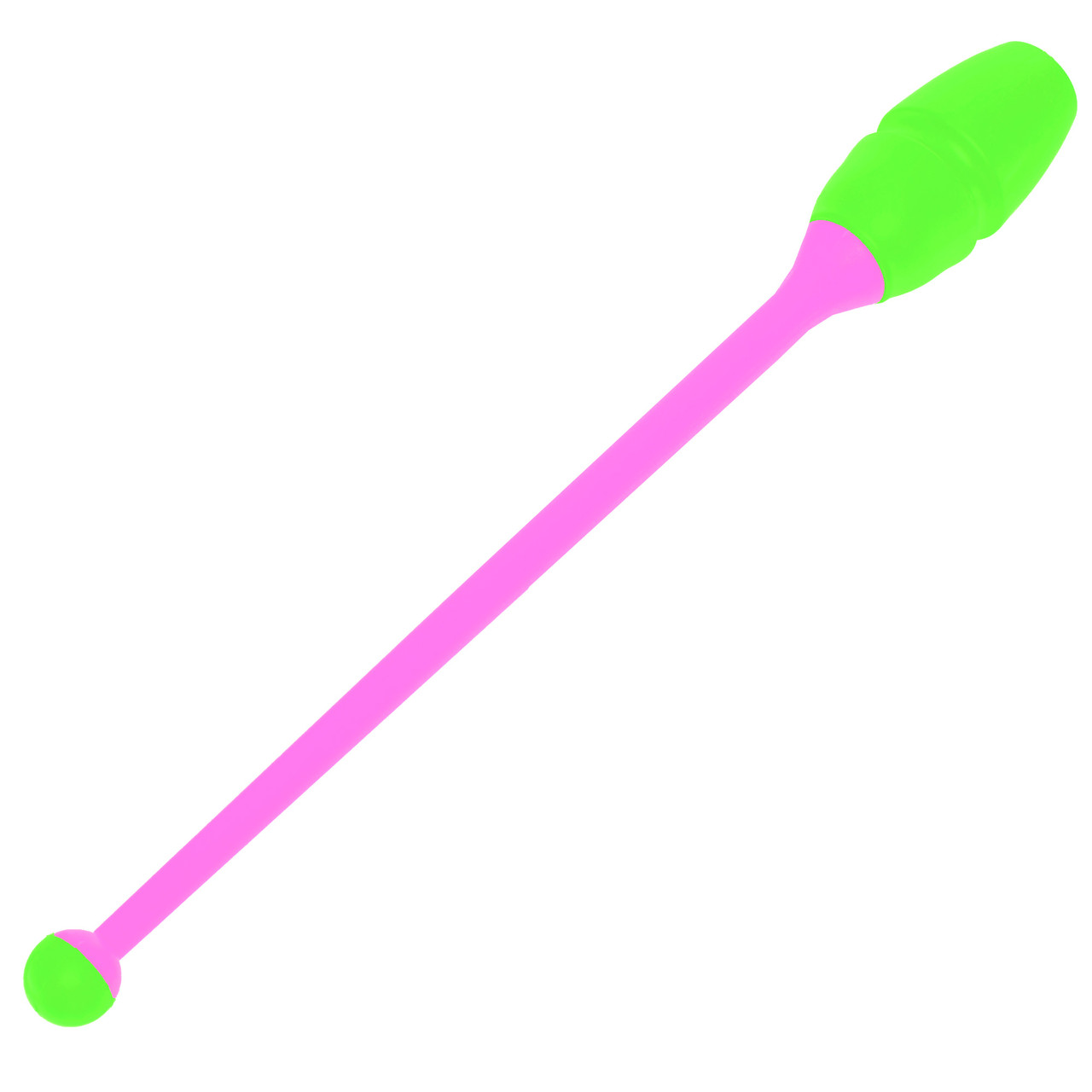 Булава для художньої гімнастики SP-Sport 6176 довжина 35 см Pink-Green, фото 1