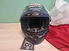 Мотоциклетний шолом мотошолом Bell Qualifier DLX MIPS Raiser Matte Black/Blue/Gray L (59-60cm), фото 6