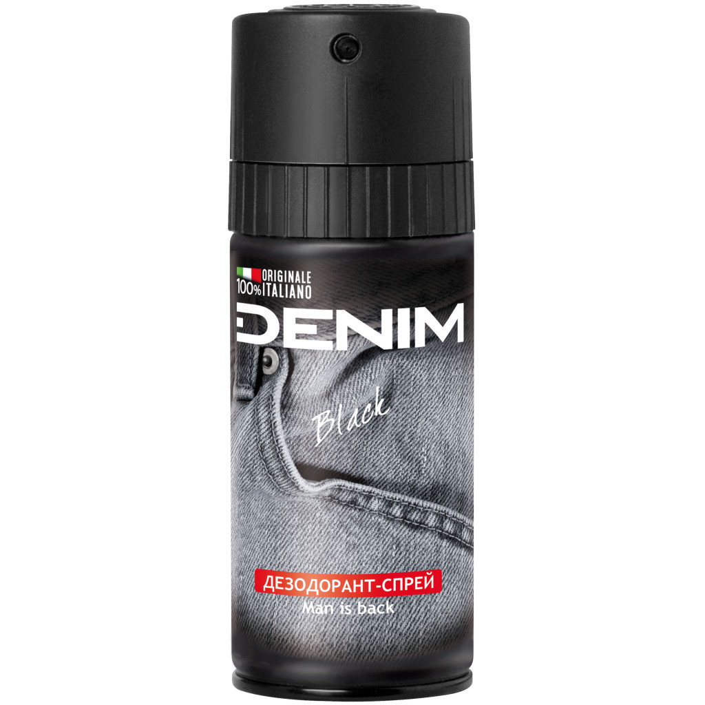 Дезодорант-спрей Denim Black 150 мл (8008970004242)