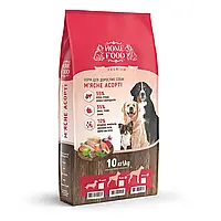 Home Food Универсальный сухой корм для взрослых собак больших пород "Мясное ассорти"10кг