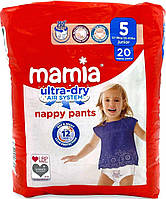 Підгузки-трусики Mamia Ultra Dry 5 (12-18 кг) 20 шт