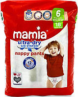 Підгузки-трусики Mamia Ultra Dry 6 (16+ кг) 18 шт.