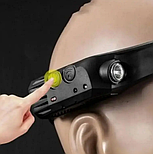 Ліхтар налобний на акумуляторі CB-689-3 з датчиком руху та USB /, фото 6