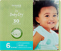 Подгузники Dunnes Stores 6 (13-18 кг) 30 шт