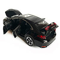Машинка металева Toyota Corolla "AutoExpert" Тойота Королла чорна звук світло 15,5 * 4,5 * 7 см (GT-6258), фото 6
