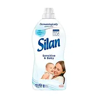 Кондиціонер для білизни Silan Sensitive & Baby, 76 циклів прання, 1.672 л