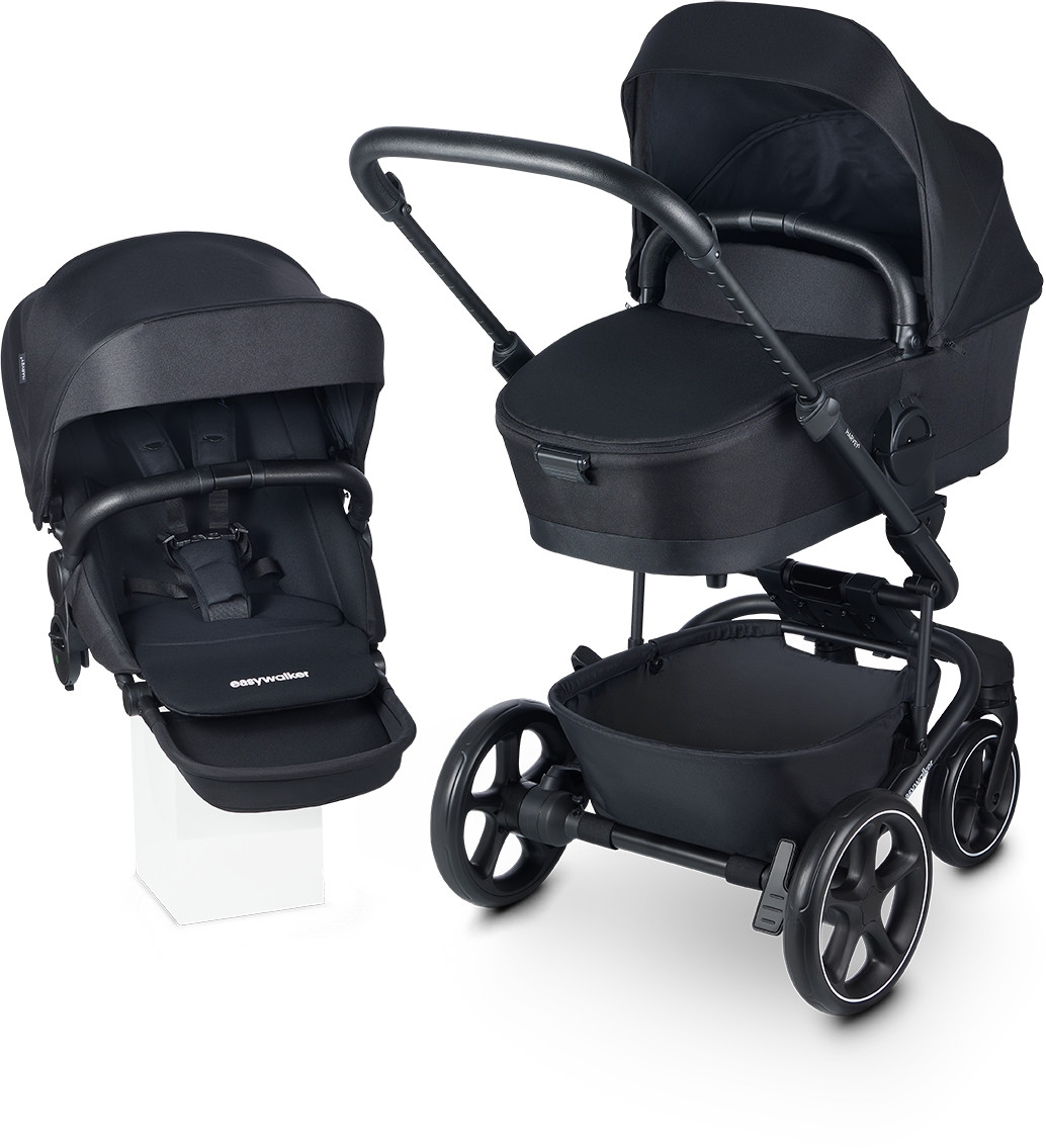 Коляска універсальна 2в1 Easywalker Harvey5, Midnight Black