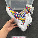 Nike Lebron 12 Eliteversm Fruity Pebbles Леброн баскетбольні чоловічі кросівки, фото 4