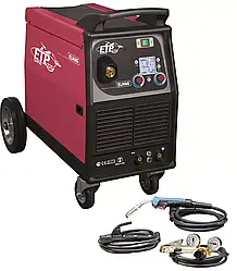 Багатофункціональний зварювальний інвертор мобільний БАЗОВИЙ КОМПЛЕКТ Мод. ETP 220 SynPuls — базовий набірMIG/MAG