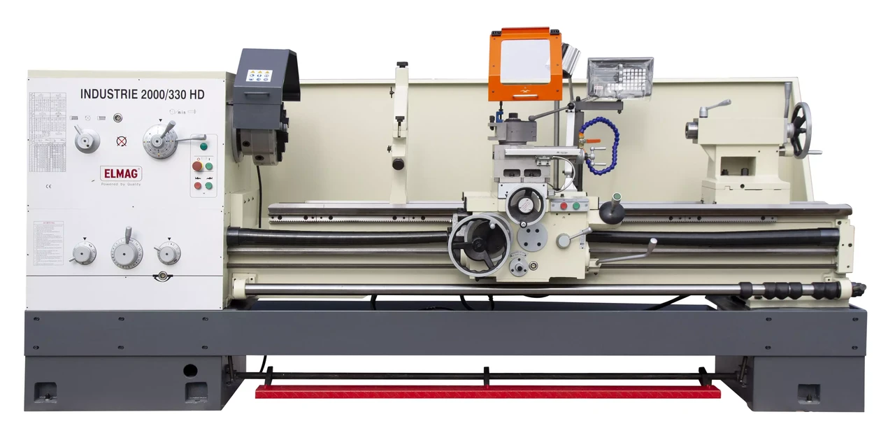 Універсальний токарний верстат INDUSTRIE 2000/330 HD, 7,5 кВт, 3400 кг