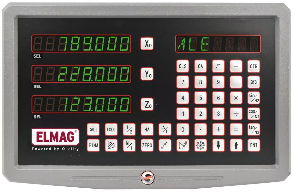 Цифровий індикатор положення по 3 осями з відстанню між центрами до 1000 мм., фото 1