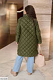 Стильна куртка жіноча №2430 середньої довжини, фото 3