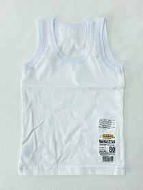 Майка дитяча біла Бавовна 5010 GABBI