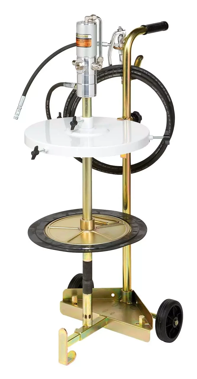 PREMIUM GREASE PUMP Пересувний дозатор мастила CA «COMPACT», включно з насосом для мастилом CAction 600/60, натискною