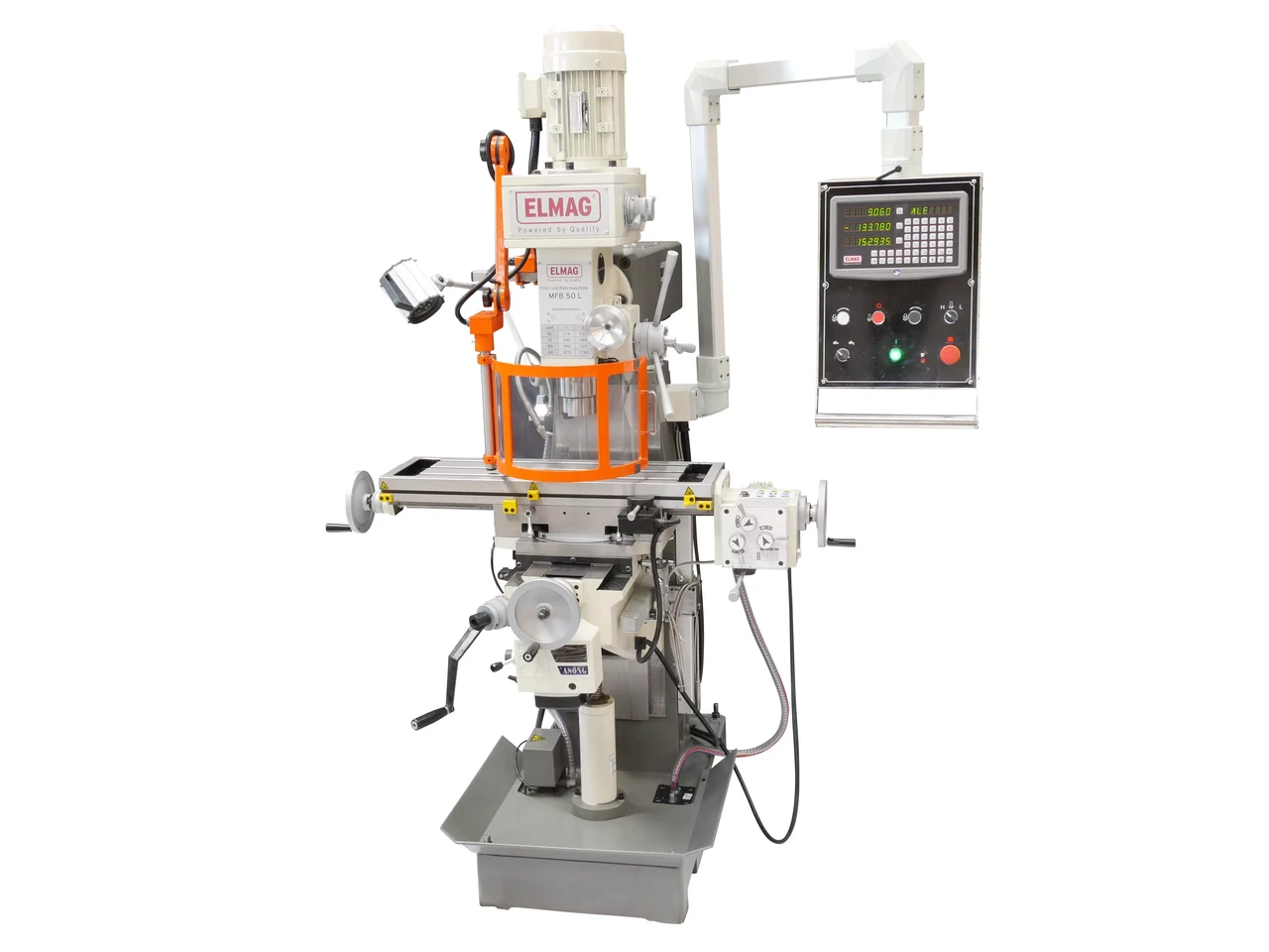 Свердлильно-фрезерний верстат MFB 50 L, фото 1