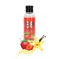 Оральний лубрикант S8 4-in-1 Dessert Lube полуниця ваніль, 125 мл (їстівна)