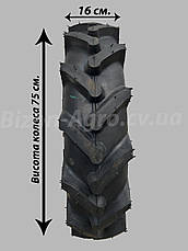 Шина + Камера Armour 6.50-16 (6 слоїв), фото 2