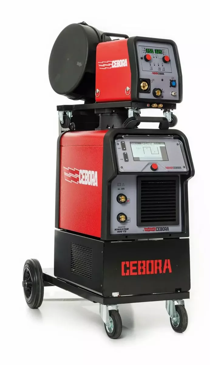 Багатофункціональна система ударного зварювання KING STAR 400 TS, арт. 372, включно з з знімним пристроєм подавання,