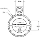 Магнітна полюсна клема MAGSWITCH 600 А. «ВМИК/ВИМИКЛ», ДxШxВ 106x79x66 мм, що утримує силу 89 кг, фото 5