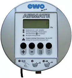 Цифровий насос для підкачування шин «airmate» некалібрований, для вантажних автомобілів, макс. 10,0 бар