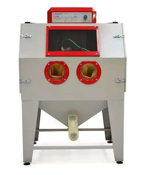 Піскоструминна шафа моделі PAL-3L (вмик. всмоктувальний циклон + мішок для збирання пилу)