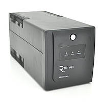 ИБП Ritar RTP1000 (600W) Proxima-L, LED, AVR, 3st, 4xSCHUKO socket, 2x12V7Ah, plastik Case ( 460 x 225 x 245