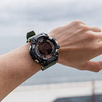 Мужские тактические часы Smael Makro, военные часы для ЗСУ, водонепроницаемые часы Smael Makro