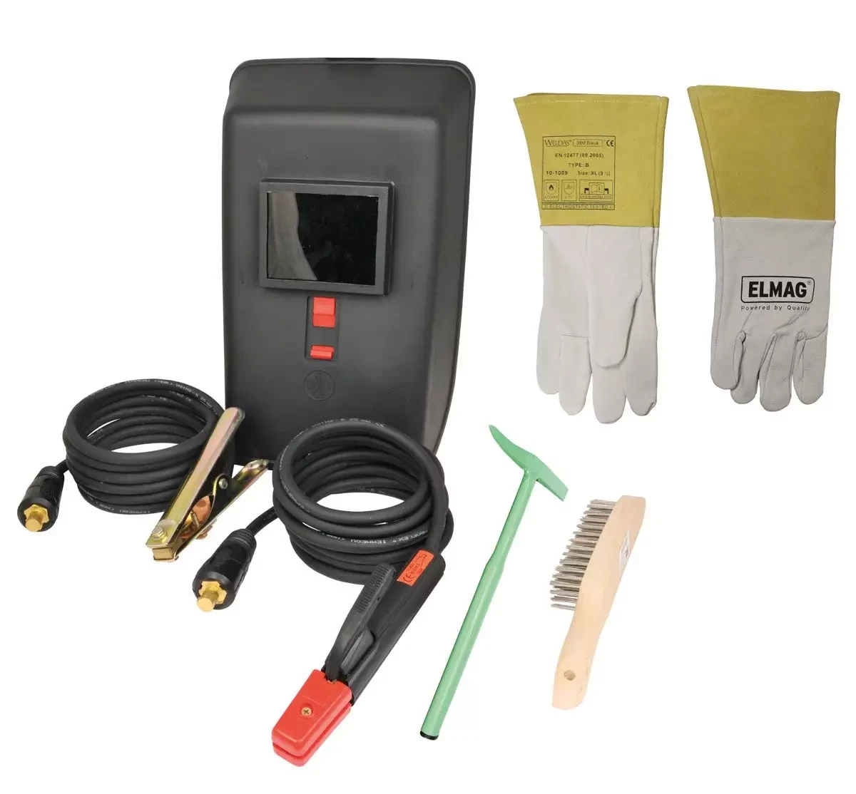 Обладнання зварювальної станції 35 мм2 3+4 м, вилка SK Ø 13 мм 35/50, кабель GI H01N2-D, фото 1