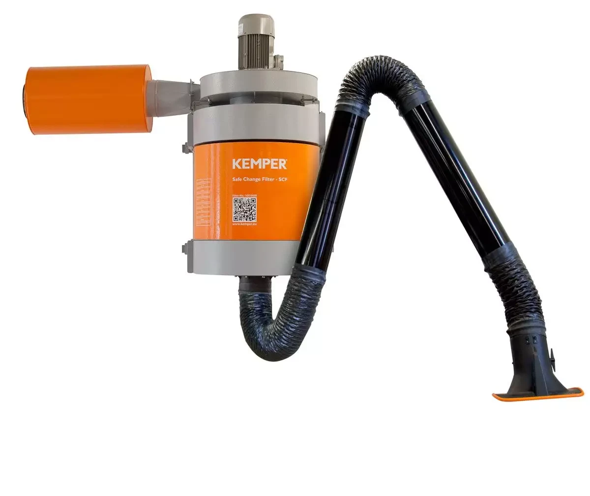 Витяжна система, мобільна, MaxiFil Витяжний рукав Ø 150 мм/2 м у трубному виготовленні, витяжна кришка. с, фото 1