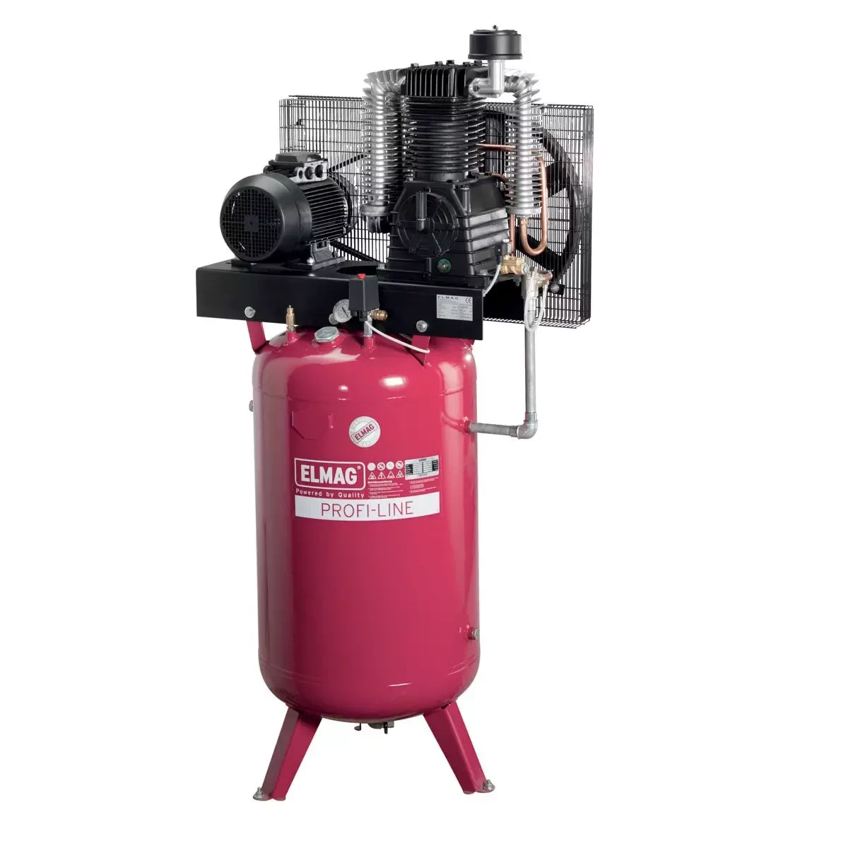 Компресор PROFI-LINE PL-HV 1080/15/270D, із системою зірка-трикутник, фото 1