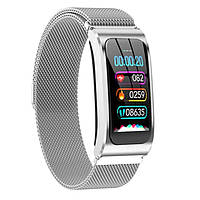 UWatch Женские часы Smart Mioband PRO Silver