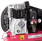 Компресор EUROAIR 410/10/50 D- НОВА МОДЕЛЬ «EUROAIR 411/10/50 D» — Арт. ні. 10223, фото 4