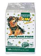 Пеленки TatraPet Benny 60*60 см гигиенические одноразовые для собак и щенков, 6 пелёнок (480,11)