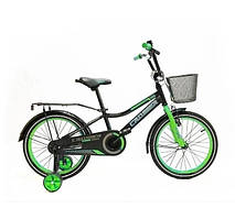 Дитячий Велосипед Rocky Crosser-13 з кошиком та дод. коліщатками 4503
