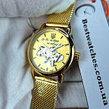 Жіночий патріотичний механічний стрілочний наручний годинник з мапою України  "Де би не була..." GD, фото 3