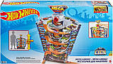 Hot Wheels City Mega Garage Playset with Corkscrew Elevator. Хот Вілс Сіті Мега Гараж на 60+ машинок із гвинтовим підйомником, фото 2