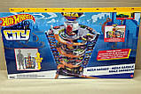 Hot Wheels City Mega Garage Playset with Corkscrew Elevator. Хот Вілс Сіті Мега Гараж на 60+ машинок із гвинтовим підйомником, фото 8