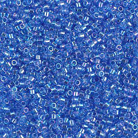 Бісер Miyuki Delica Beads 11/0 Transparent Azure AB DB1250 (1 гр)