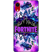 Силіконовий чохол бампер для Iphone XR з малюнком Fortnite Marvel Фортнайт Марвел