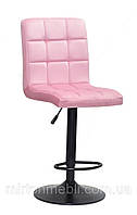 Барный стул Augusto ткань Vel ВК-BASE F, т.розовый (фрез)