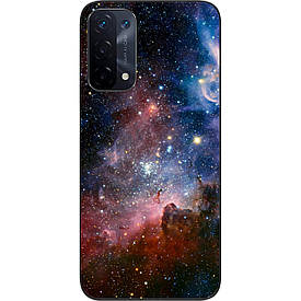 Силіконовий чохол Case для Oppo A74 5G з картинкою Космос
